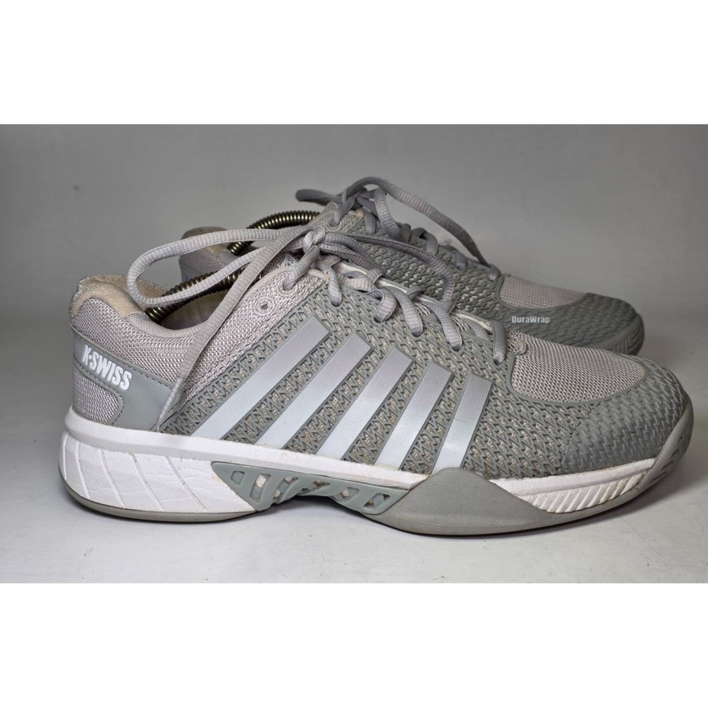 K Swiss Express Light‎ Women's Pickleball Sneakers Size 8.5 Gray White Shoes
